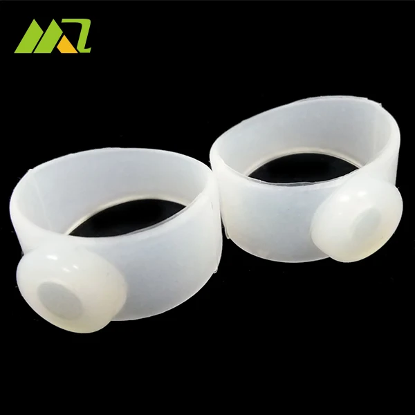 1Pair 2Piece Weight Loss Magnetic Silicon Foot Care Diet Foot Massager Toe Rings Slimming Weight Loss Circulation