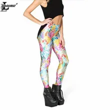 Дизайн леггинсы с принтом принцессы из мультфильма Готический креативный панк фитнес женские сексуальные милые штаны для девочек брендовая одежда BL-470