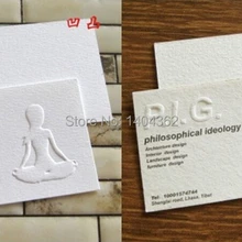 На заказ 500 шт. специальности Бумага-320 г В виде ракушки Бумага вогнутая выпуклая Визитные карточки Бизнес печати карт