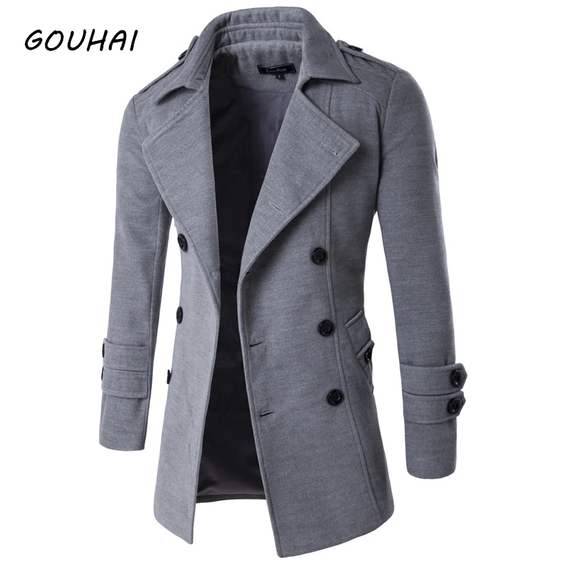 Men's winter jackets 2016 Fashion Slim fitted White Duck