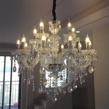 Luxurious Export K9 Clear Crystal Chandelier 6 8 12 15 18 Arms Export Class A K9