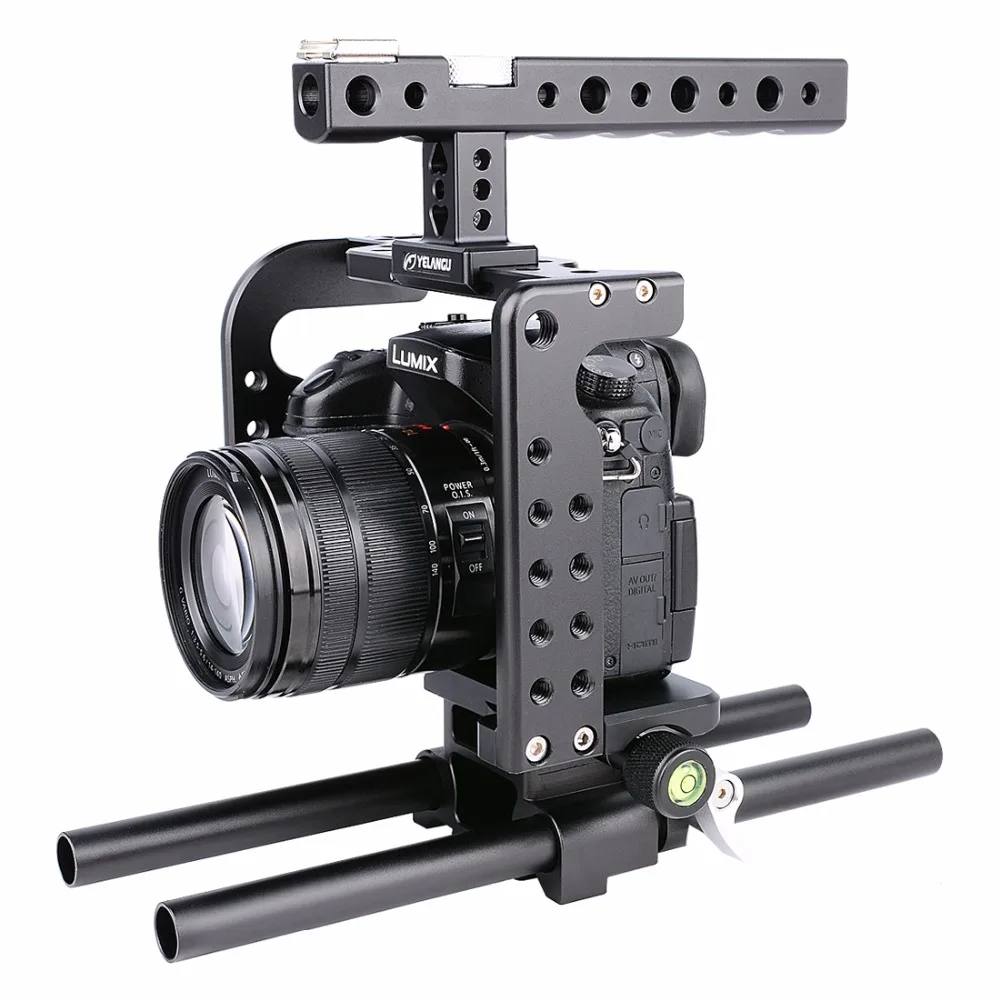 

YELANGU YLG0906A Camera Video Cage Handle Stabilizer for Panasonic Lumix DMC-GH5