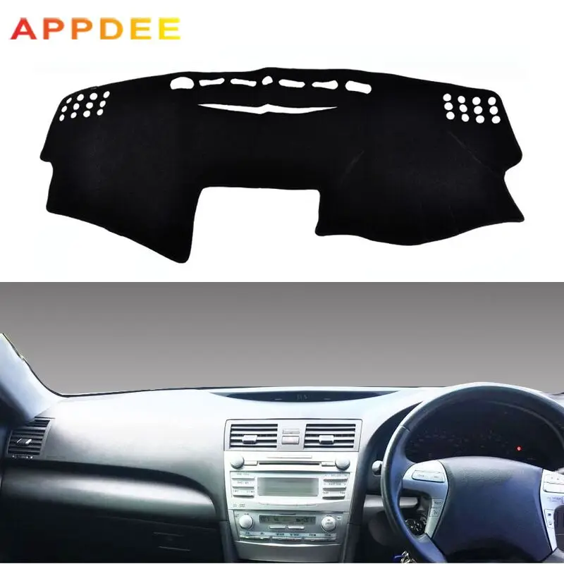APPDEE для Toyota Camry Altise/Camry Hybrid XV40 2007-2010 2011 тире коврик покрытие для приборной панели приборная панель Крышка правая рука солнцезащитный коврик