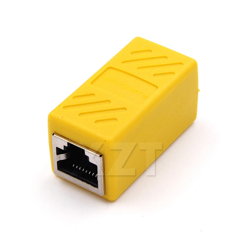 Красочный Женский сетевой соединитель LAN адаптер удлинитель RJ45 Ethernet кабеля