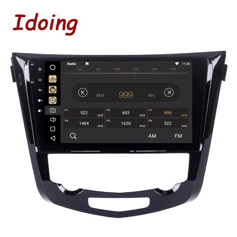 Idoing 2Din 10 2 &quot8 Core 2G + 16/4 32G Android8.0/7 1 Автомобильный мультимедийный плеер для Nissan X Trail