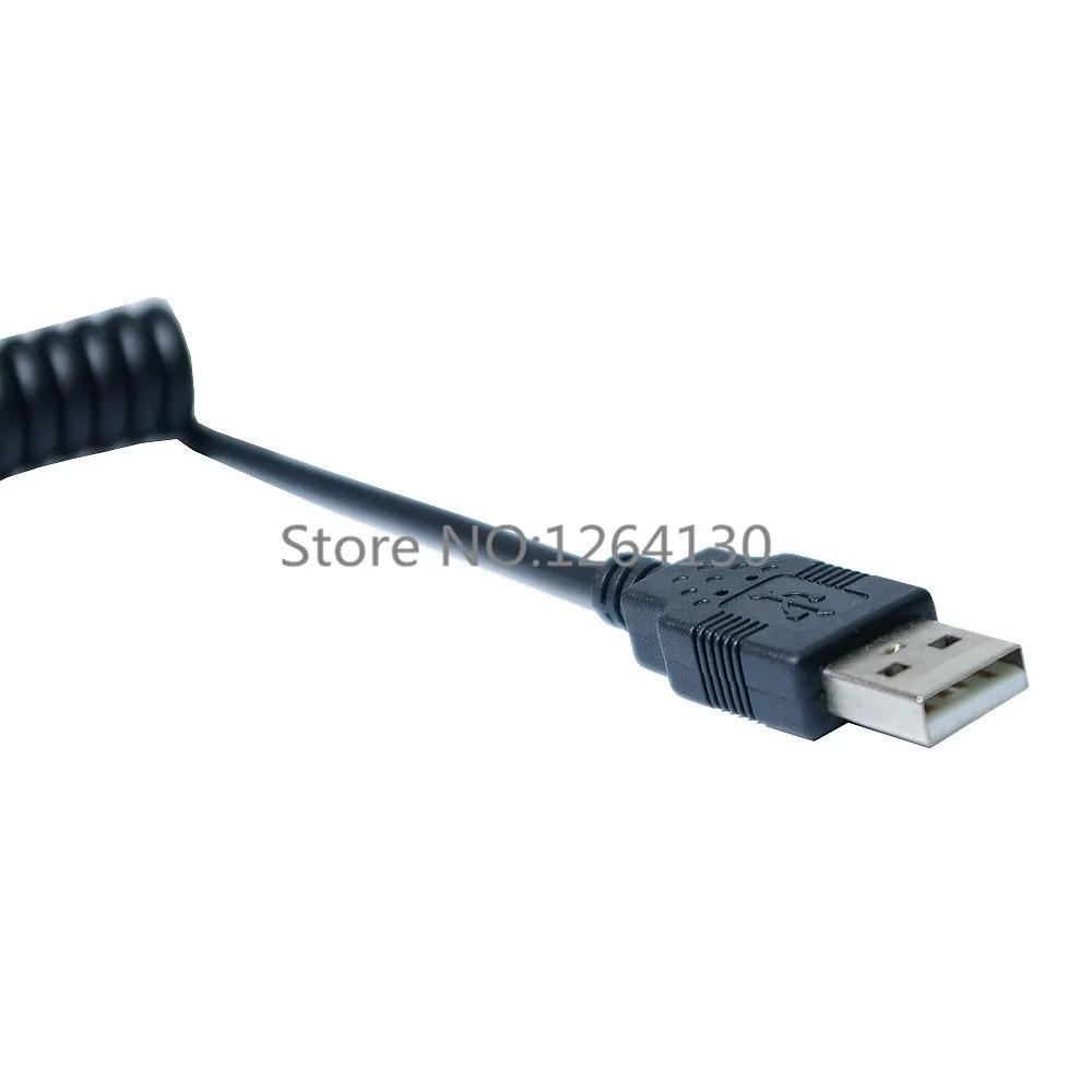 1 м прямоугольный 90 градусов USB 2,0 Mini Male to A type Male растягивающийся кабель для передачи данных для SSD и жесткого диска