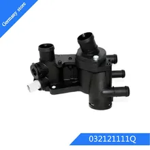 Охлаждающий системный термостат корпус крышка термостата термостат, хладагент выход воды для поло OEM: 032121111Q