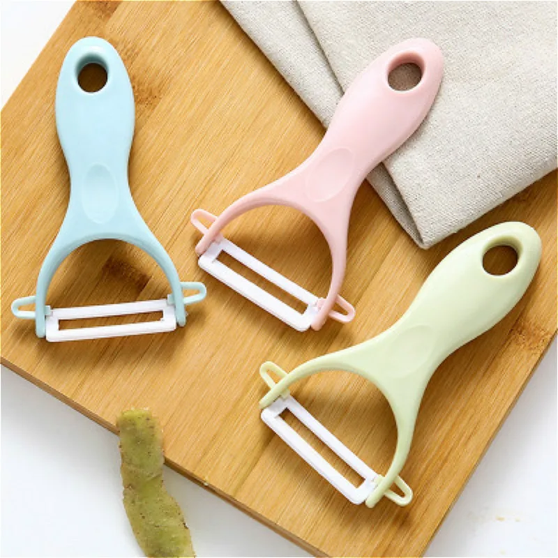 

SUEF 1PC Ceramic Peeler Ceramic Fruit Paring Knife Kitchen Multi-function Planer Household Apple Scraping Knife Potato Peele@1