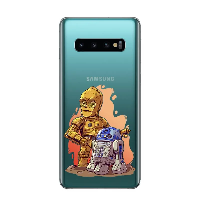 Милый модный мягкий чехол с рисунком из мультфильма Звездные войны для Samsung Galaxy J3