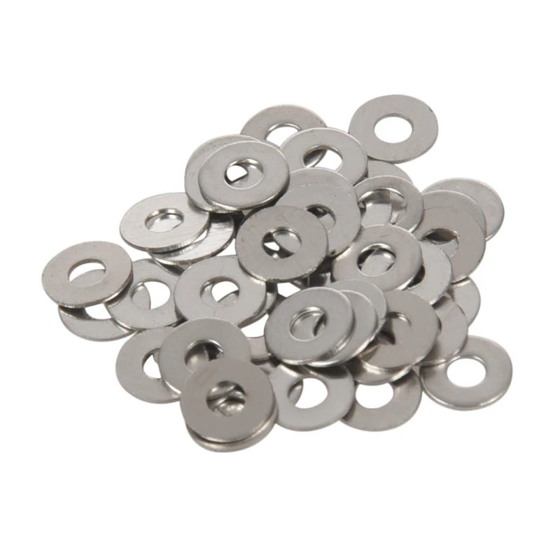 

Stainless steel Form a flat washers to fit Metric Bolts & Screws M2 2.2mm*5mm*0.3mm 100pcs