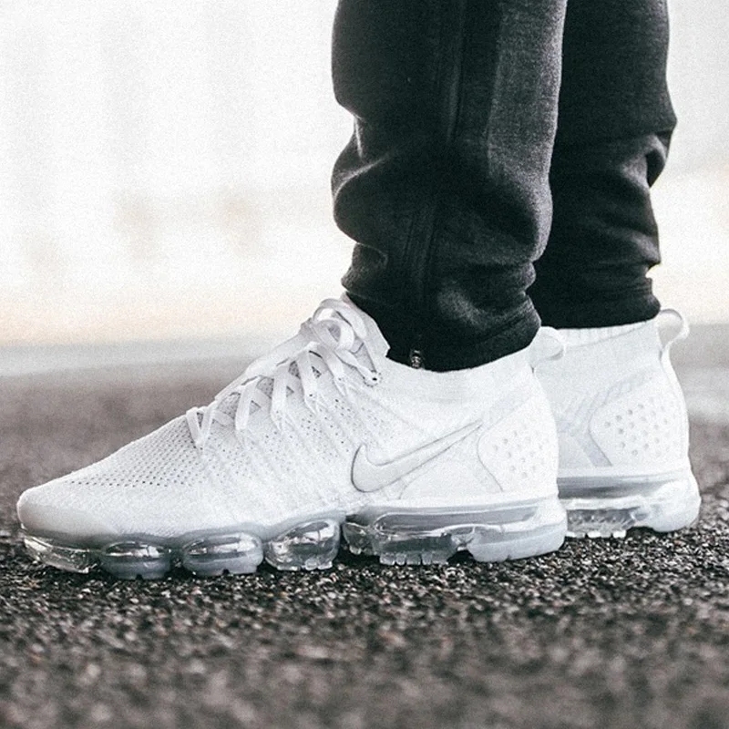 Original Authentic NIKE AIR VAPORMAX FLYKNIT 2 Running Shoes for Men Light Wear Resistant Breathable Jogging Sneakers 942842