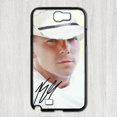 Kenny Chesney signed popular star fashion cell phone cases for samsung galaxy note 2 made of the best materials ABS FF89550 |