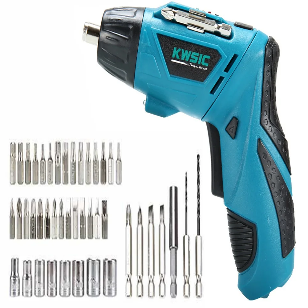 

Q82 Multifunctional Blue Hand Drill 4.8V Electric Screwdriver Charging Hand Drill Electric Screw Batch Set