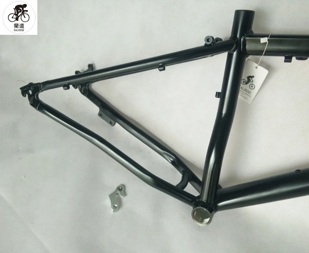 Discount Kalosse Beach 26inch   mountain bike frame  26*4.0 tires  light bike frame Snow  mountain bicycle  frame 3