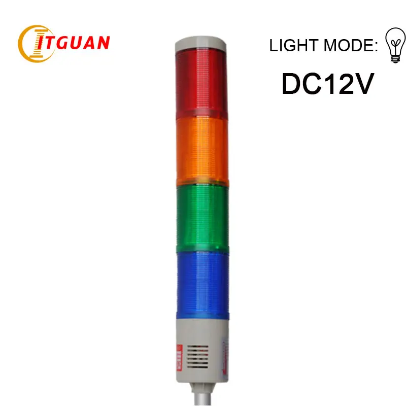 

LTA-205 DC12V 4 Layer Bulb Light tower light signals Alarm Indicator Lights tower lamp