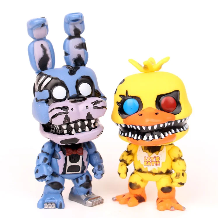 THINKEASY 6 шт./лот Five Nights At Freddy's FNAF Bonnie Foxy Freddy Fazbear Bear Night игрушки Фигурки|Игровые