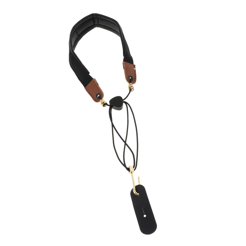 Saxophone Oboe Clarinet Neck Strap Belt for Woodwind Instrument Width 38mm