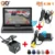 Sinairyu Auto Senza Fili di Parcheggio Monitor di Sistema Video 4.3 pollice Auto Pieghevole Monitor con sensore di Parcheggio e macchina fotografica Senza Fili Kit
