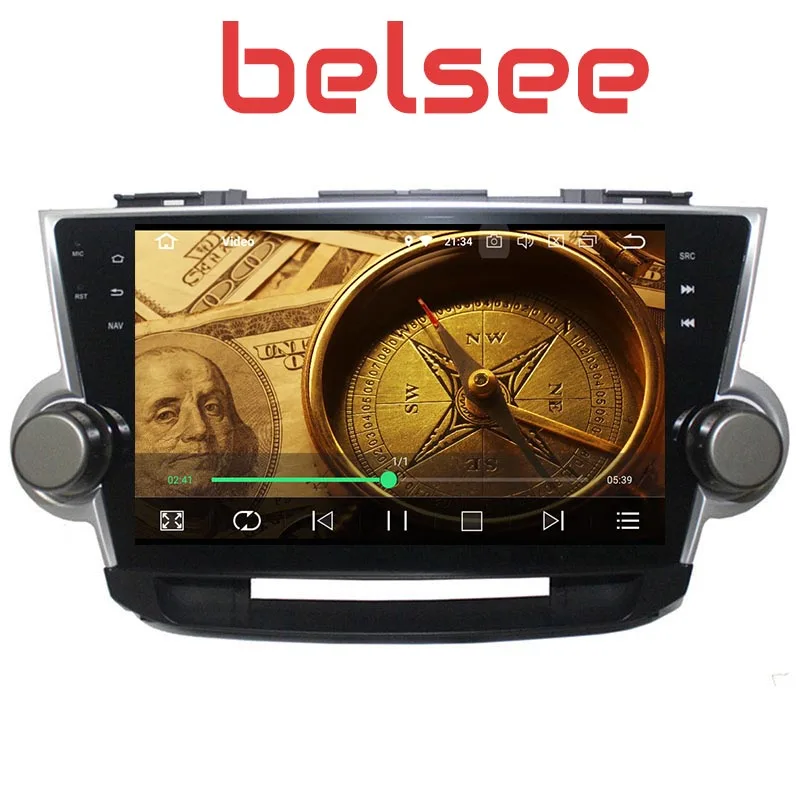 Belsee 10 1 Android 8 0 головное устройство Радио автомобильный стерео GPS навигация