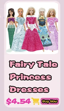 2 шт./лот кукла ручной работы платье для куклы Барби Повседневная одежда двойни наряд юбка розовый синий одежда аксессуары детские игрушки