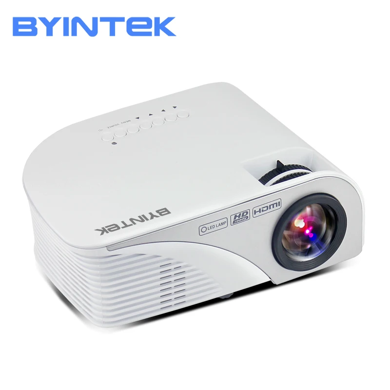BYINTEK ML215 Мини Портативный HD LED видеопроектор проектор для fULl hd 1080 P домашний