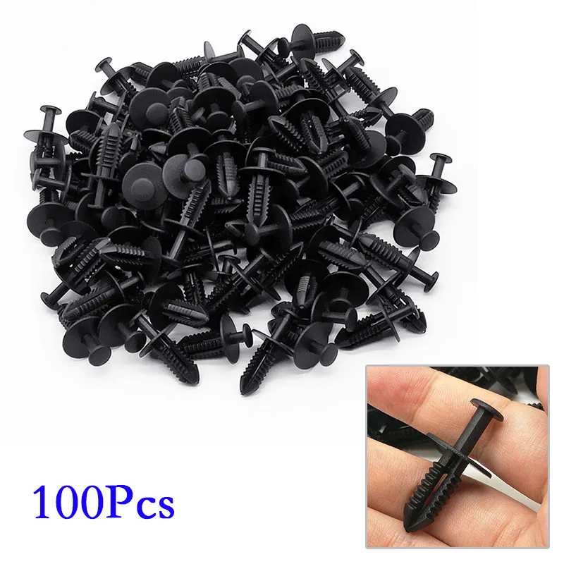

Car Auto Fixing Clips Fenders Steel Lining Grille Bumper Panel Fasteners Set Kit