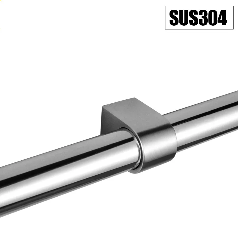  304 stainless steel kitchen rack wall hanging chopsticks tube hook with hanging rod storage rack S  - 32899753742