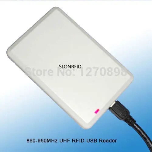 

860-960Mhz UHF RFID Reader Writer Free SDK+UHF RFID Card USB RFID Reader