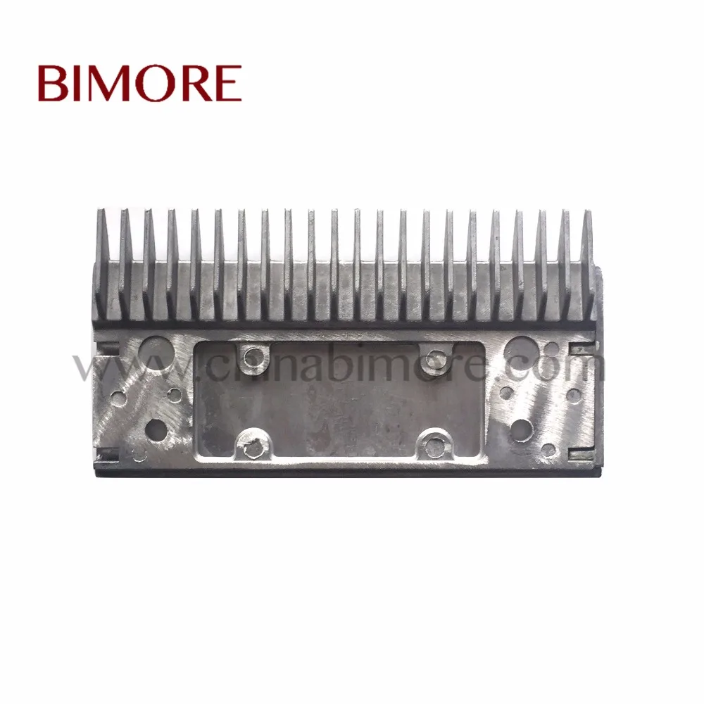 57410420 Schindler 9300 Escalator Comb Length 202.9mm Width 107mm Install Size 145mm 22T Left USD3 400g (2)