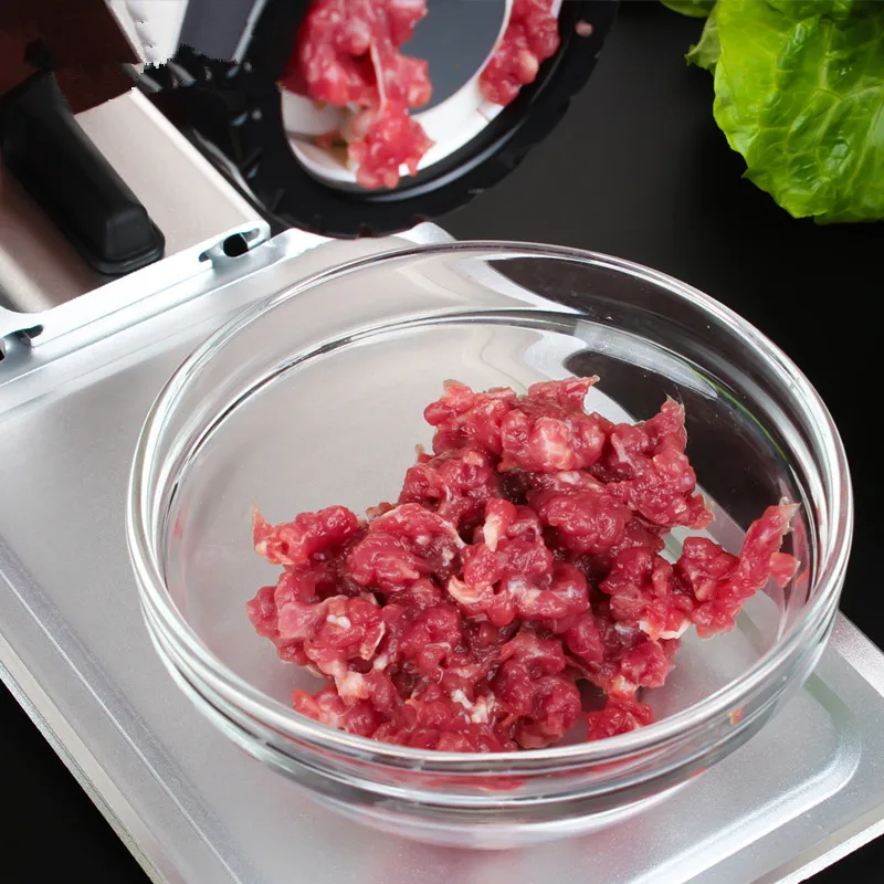 Ручная мясорубка WOWCC измельчитель свинины говядины колбасница с красной