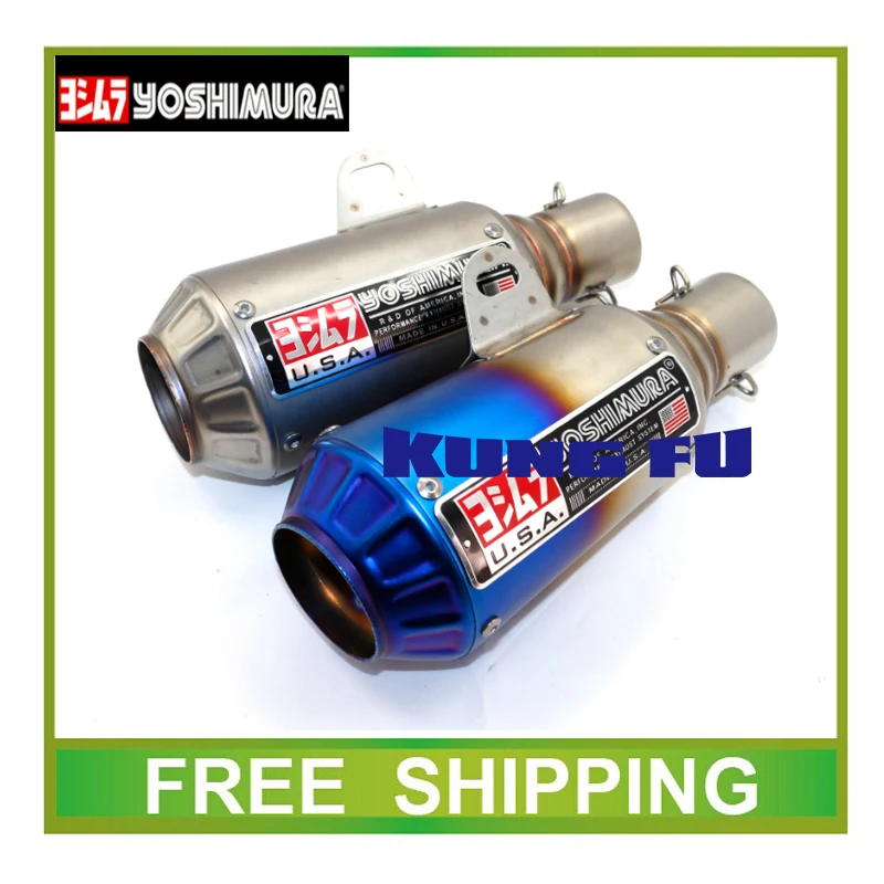 

db killer Scooter Akrapovic escape pipe tubo yoshimura Exhaust Muffler pipe GY6 CBR CBR125 CBR250 CB400 CB600 YZF FZ400 Z750