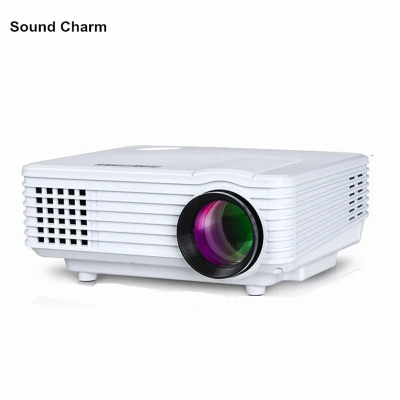 Проектор Sound charm HD мини светодиодный цифровое видео ТВ LCD проектор оригинальный