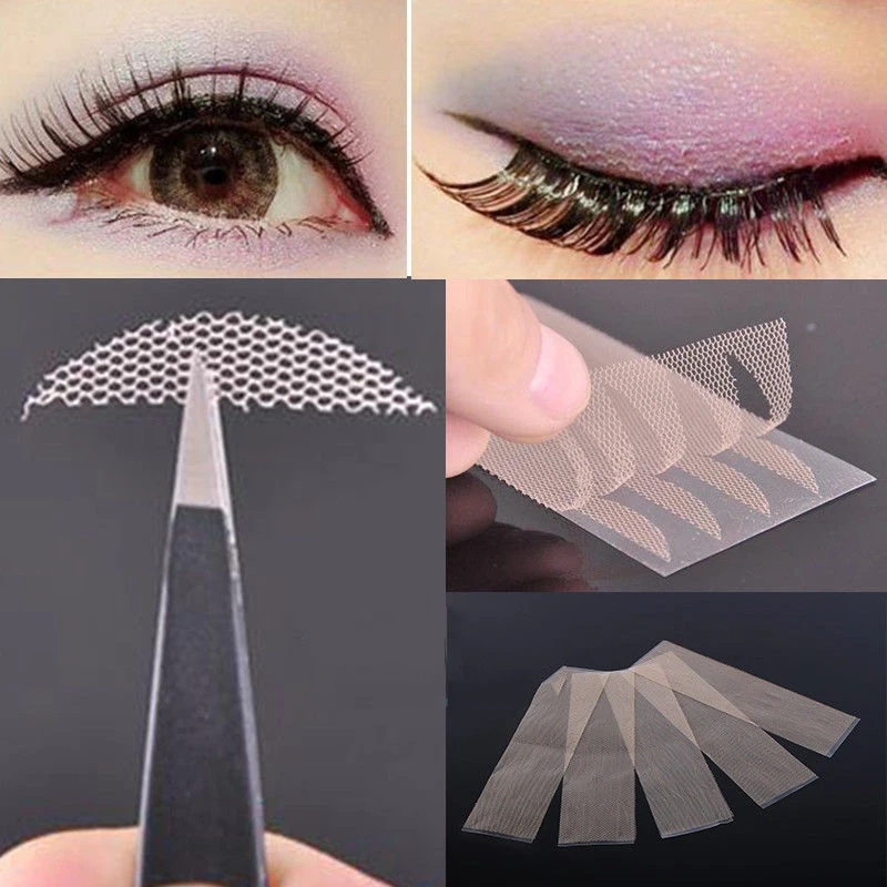 3D DIY 120 шт. марлевая сетчатая кружевная подводка для глаз невидимая двойная лента