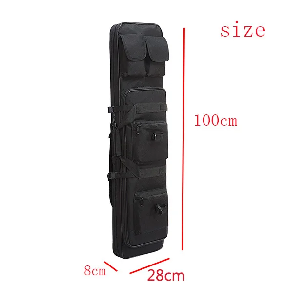 cm de Alta Densidade Náilon Case Rifle Bolsa Tático Militar Longo Arma Airsoft Coldre Accessori 85 100 120 6 longo saco arma airsoft coldre saco accessori