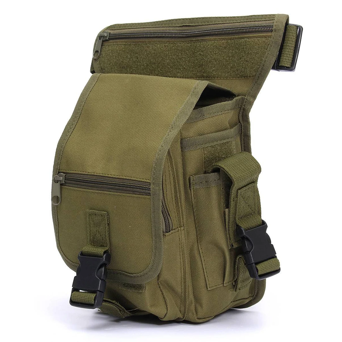 

Fashion Hip Bag Travel Leg Boot Bag Airsoft Army Drop Leg Bag Utility Belt Bag Belt Attachment green