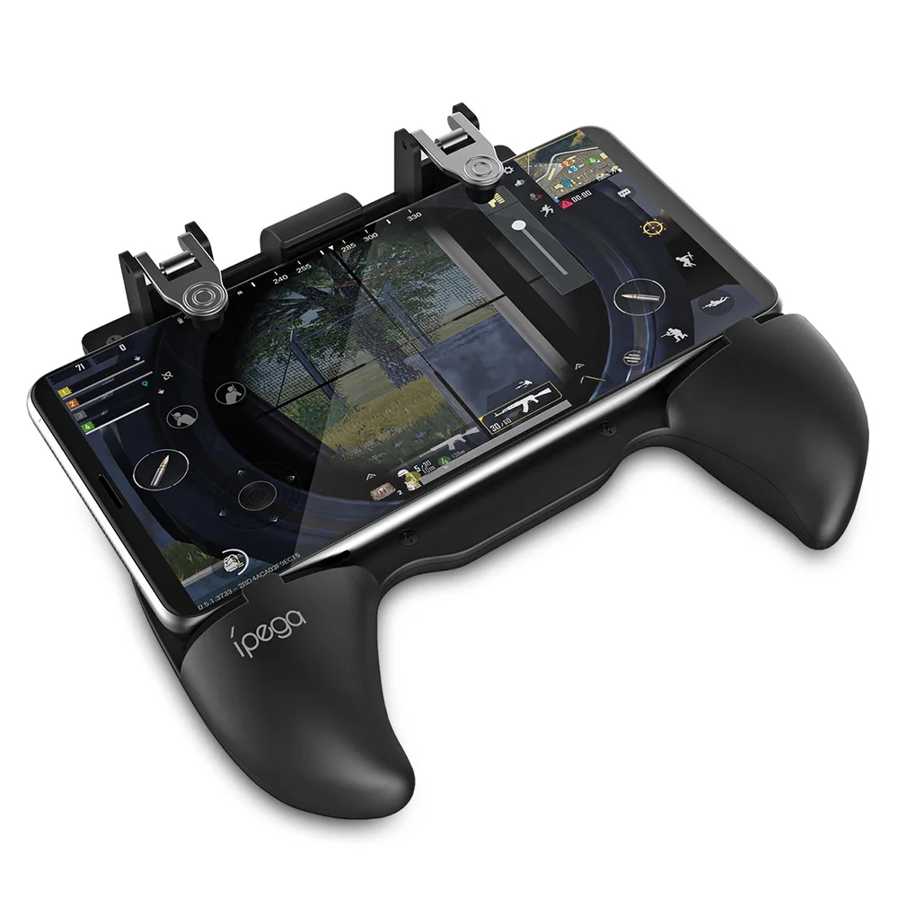 Original iPEGA PG-9117 Mobile Game Gamepad FPS PUBG Controller Grip Trigger Joystick Telescopic Auxiliary Button for iOS Android