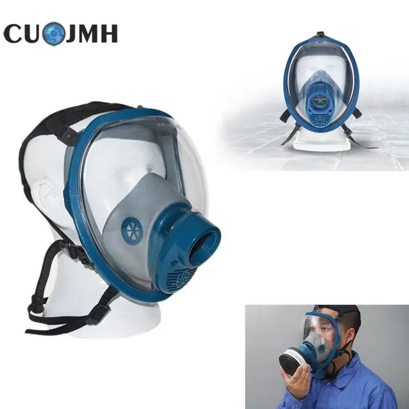 

B 1 Grade Two Tank 800 Face Mask Comprehensive Protection Function Tools 2 Colors Balanced Design Chemical Handling Gas Mask