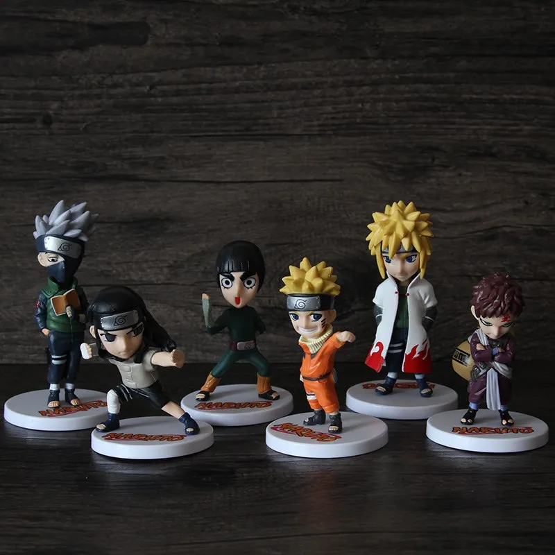 23 стиля все семьи Наруто фигурка аниме SASUKE Какаши Гаара полный набор ПВХ модель