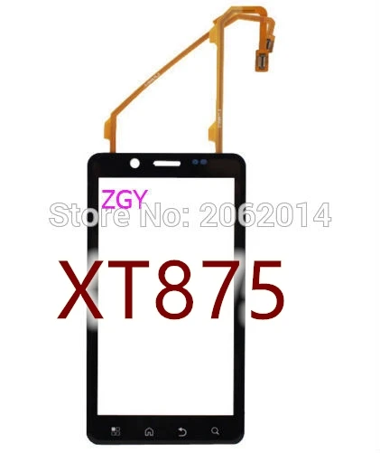 

ZGY For Motorola AtRIX HD MB886 Droid Bionic XT875 Atrix 4G MB860 Iron Rock XT626 outer glass touch screen with digitizer