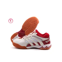 Профессиональная дышащая обувь для бадминтона; мужские и женские кроссовки для тренировок; нескользящая спортивная обувь для пинг-понга; кроссовки с амортизацией; большие размеры