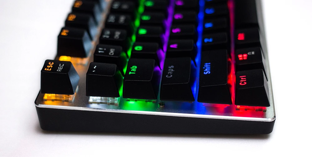 Metoo Edition Mechanical Keyboard 87 keys 104keys Blue Switch Red Switch Gaming Keyboards for Tablet Desktop Russian sticker