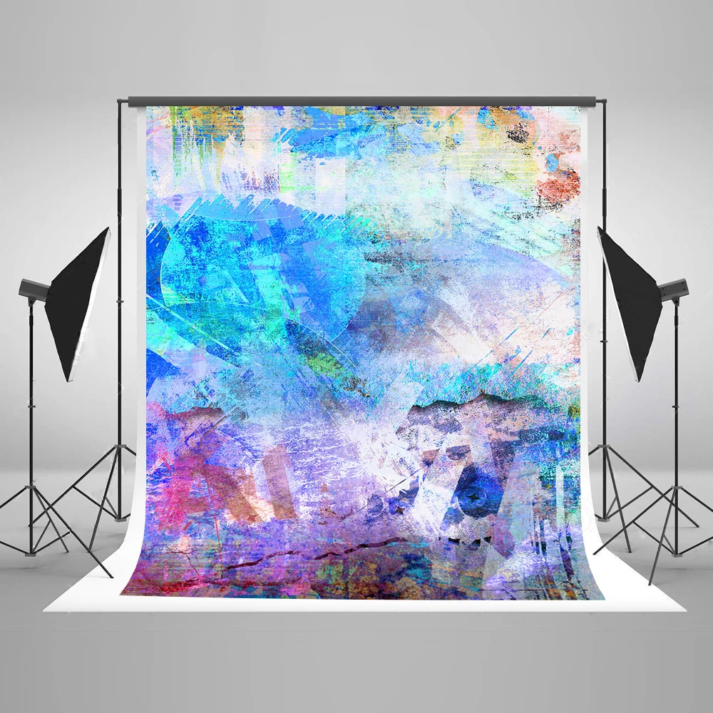 Kate 5x7 Backdrop Cotton Photography Background Fancy Coulourful Wall