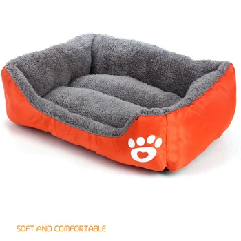 

Pet Sofa Dog Beds Waterproof Bottom Soft Fleece Warm Cat Bed House Pet Nest For Small Dogs Drop shipping cama perro
