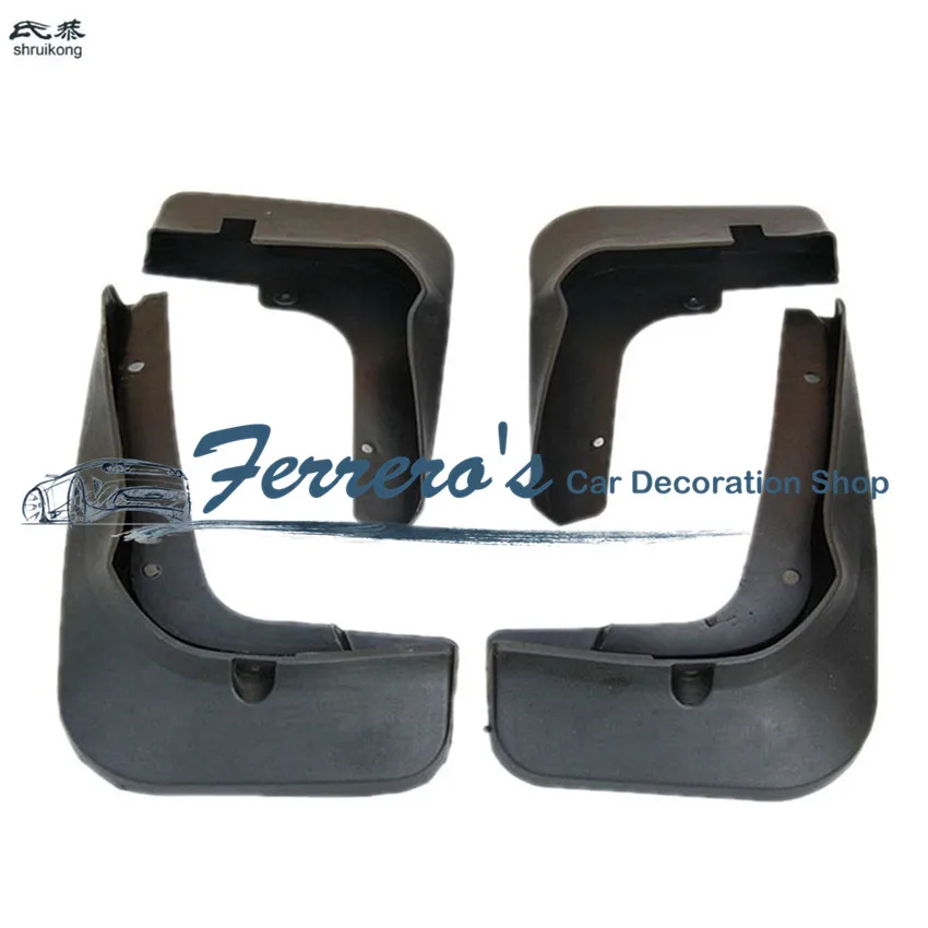 

Free shipping 4pcs/lot car sticker Accessories Mudguards MUD FLAP FLAPS SPLASH GUARDS fender for 2014 2015 Chery Tiggo