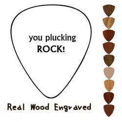 Деревянная гитара pick s You prucking Rock Bass pick десять лет юбилей подарок для Него День Святого Валентина подарок для друга дропшиппинг