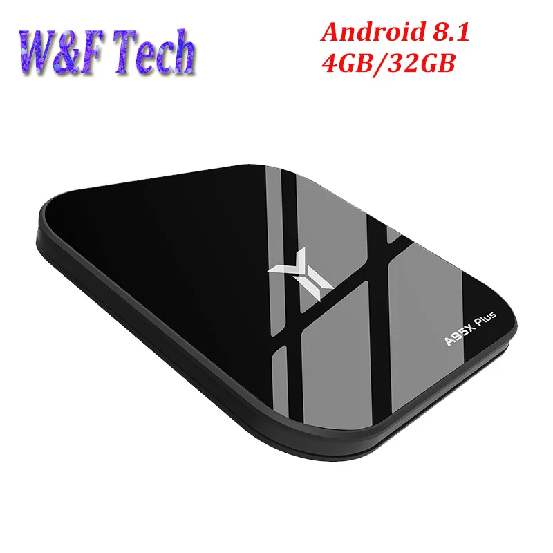 10PCS A95X Plus Smart TV Box Android 8.1 4GB DDR4 32GB eMMC Amlogic S905 Y2 Quad Core 2.4G&5G Dual