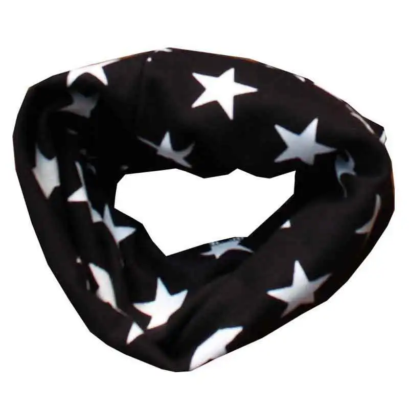 

DE090 Autumn Winter Baby Warm Scarf 40*20cm Kids Child Cotton Scarf Boys Girls O Ring Scarf Children Neck Scarf