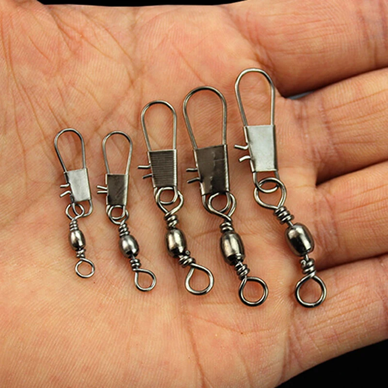 5 Types 2 Way A Line Durable Fishing Swivels Connectors Parts Fishing Tacklein Fishing Tools