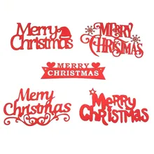 Торт Toppers Рождеством Торт флаг на день рождения и свадьбу Новое поступление на год вечерние торт Декор рождественские украшения торта инструмент