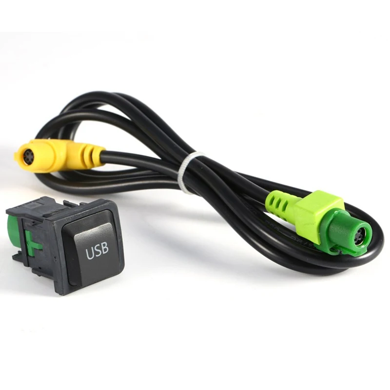 Пластик + металл авто usb кабель для переключателя жгут AP SCIROCCO RCD510 RNS315 MK5